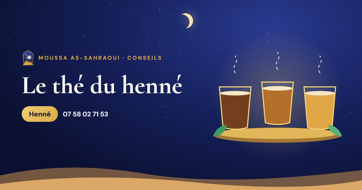 Le thé du henné : illustration de l'article